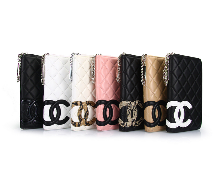 High Quality Chanel CC Logo Zip Around Wallet A26710